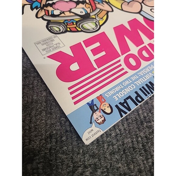 Nintendo Power Magazine Volume 212 February 2007 Wario Ware w/ 2 Posters & Comic - Picture 5 of 9